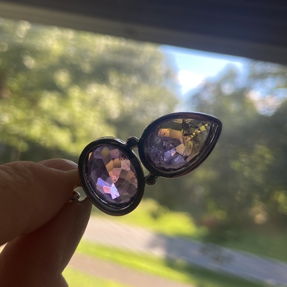 Amethyst & Ametrine 925 Sterling Silver pendant - Picture 9 of 11